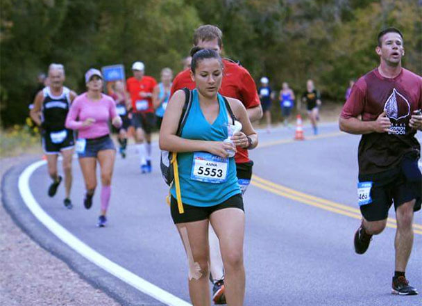 mom pumping during marathon